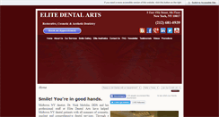 Desktop Screenshot of elitedentalarts.com